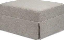 Namesake Crawford Gliding Ottoman - Performance Grey Eco-Weave