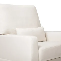 Namesake Crawford Pillowback Comfort Swivel Glider - Performance Cream Eco-Weave