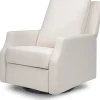 Namesake Crewe Swivel Glider Recliner - Performance Cream Eco-Weave