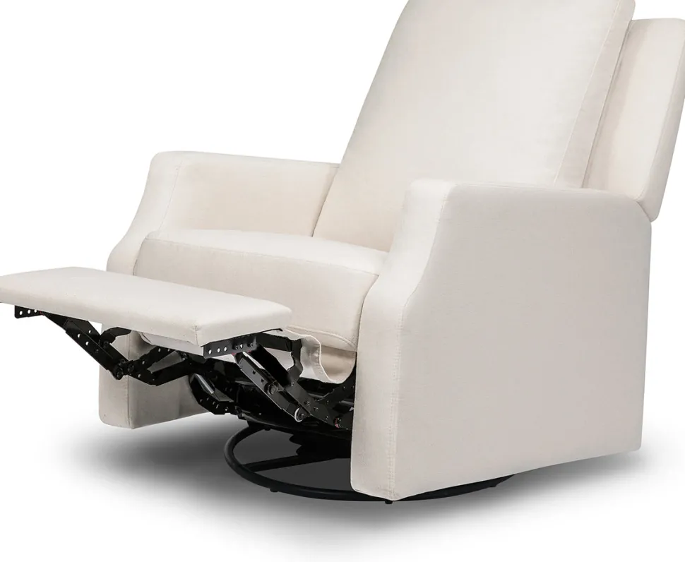 Namesake Crewe Swivel Glider Recliner - Performance Cream Eco-Weave