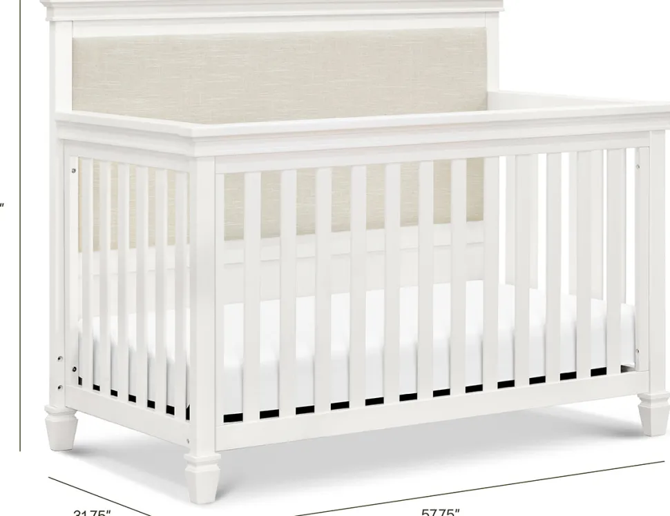 Namesake Darlington 4-in-1 Convertible Crib - Warm White