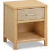 Namesake Eloise Assembled Nightstand - Honey and Performance Sand Eco-Weave