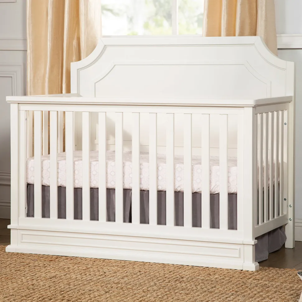 Namesake Emma Regency 4-in-1 Convertible Crib - Warm White