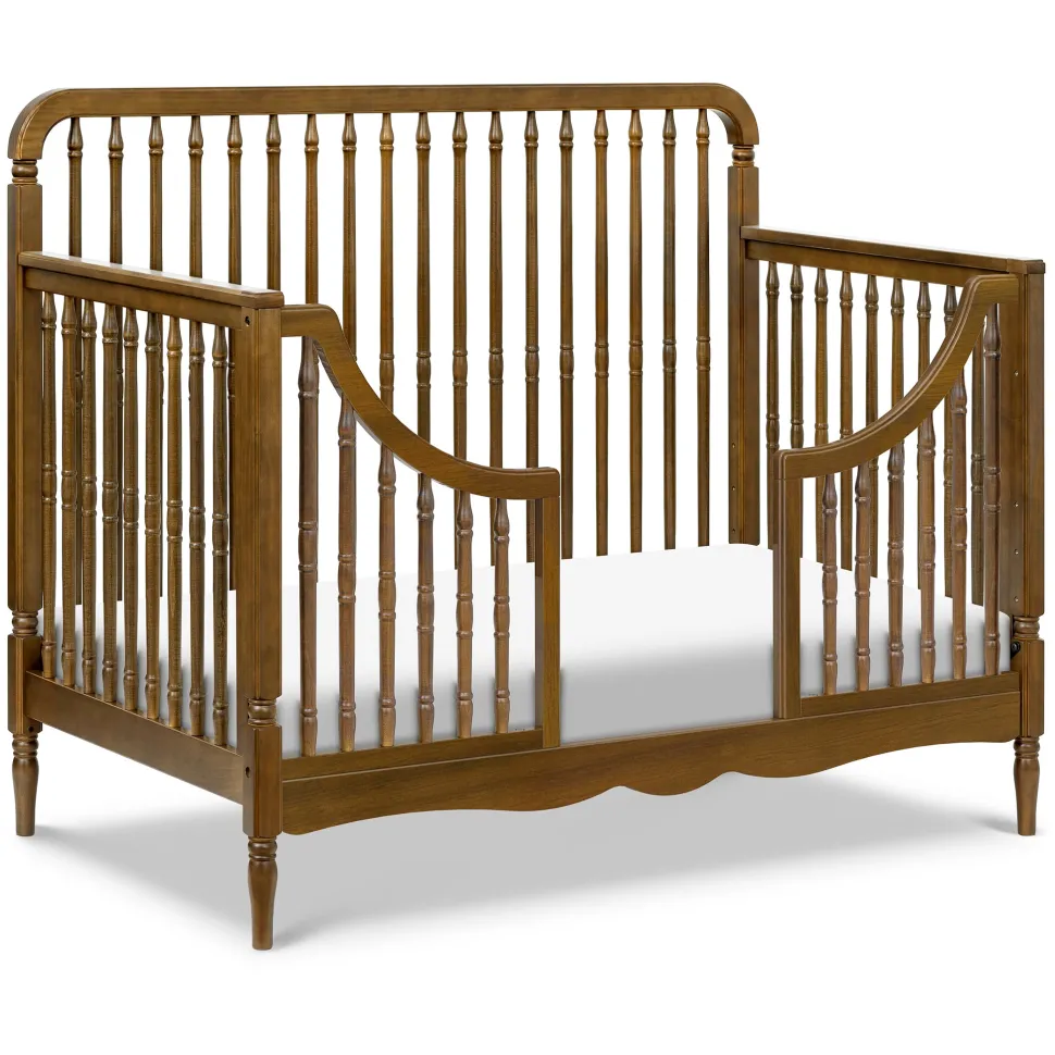 Namesake Liberty 4-in-1 Convertible Spindle Crib - Natural Walnut