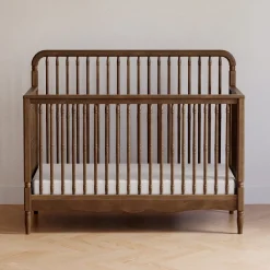 Namesake Liberty 4-in-1 Convertible Spindle Crib - Natural Walnut