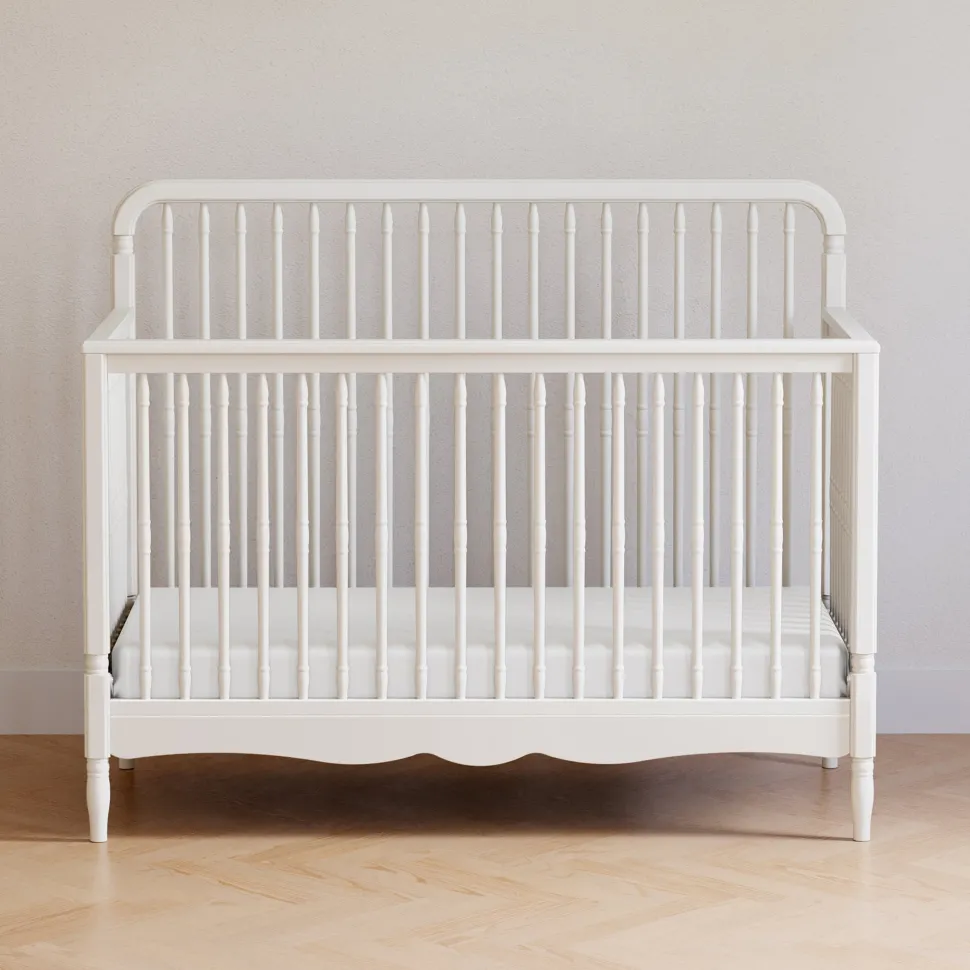 Namesake Liberty 4-in-1 Convertible Spindle Crib - Warm White