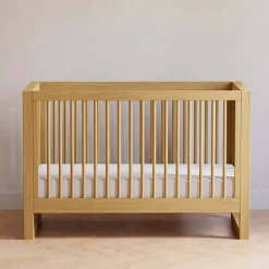 Namesake Nantucket 3-in-1 Convertible Crib w/Toddler Bed Conversion Kit - Honey