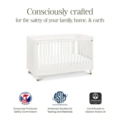 Namesake Tanner 3-in-1 Convertible Crib - Warm White
