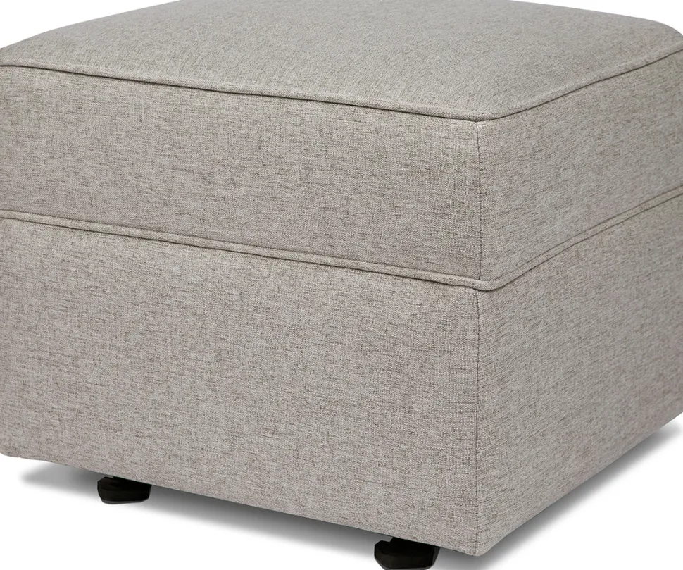 Namesake Willa/Alden Gliding Ottoman - Performance Grey Eco-Weave