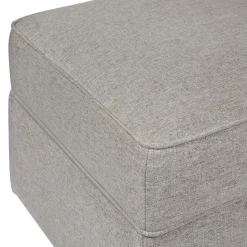 Namesake Willa/Alden Gliding Ottoman - Performance Grey Eco-Weave