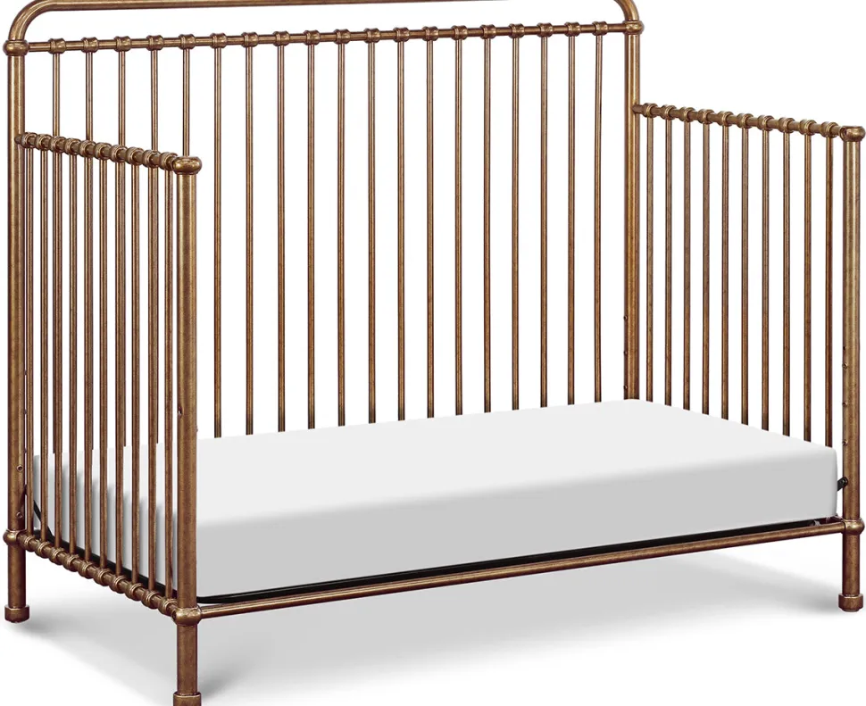 Namesake Winston 4-in-1 Convertible Crib - Vintage Gold