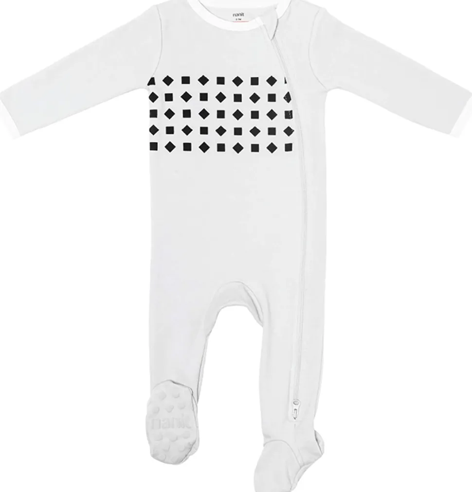 Nanit Breathing Wear Pajamas - 6-9 Months, Pebble Grey