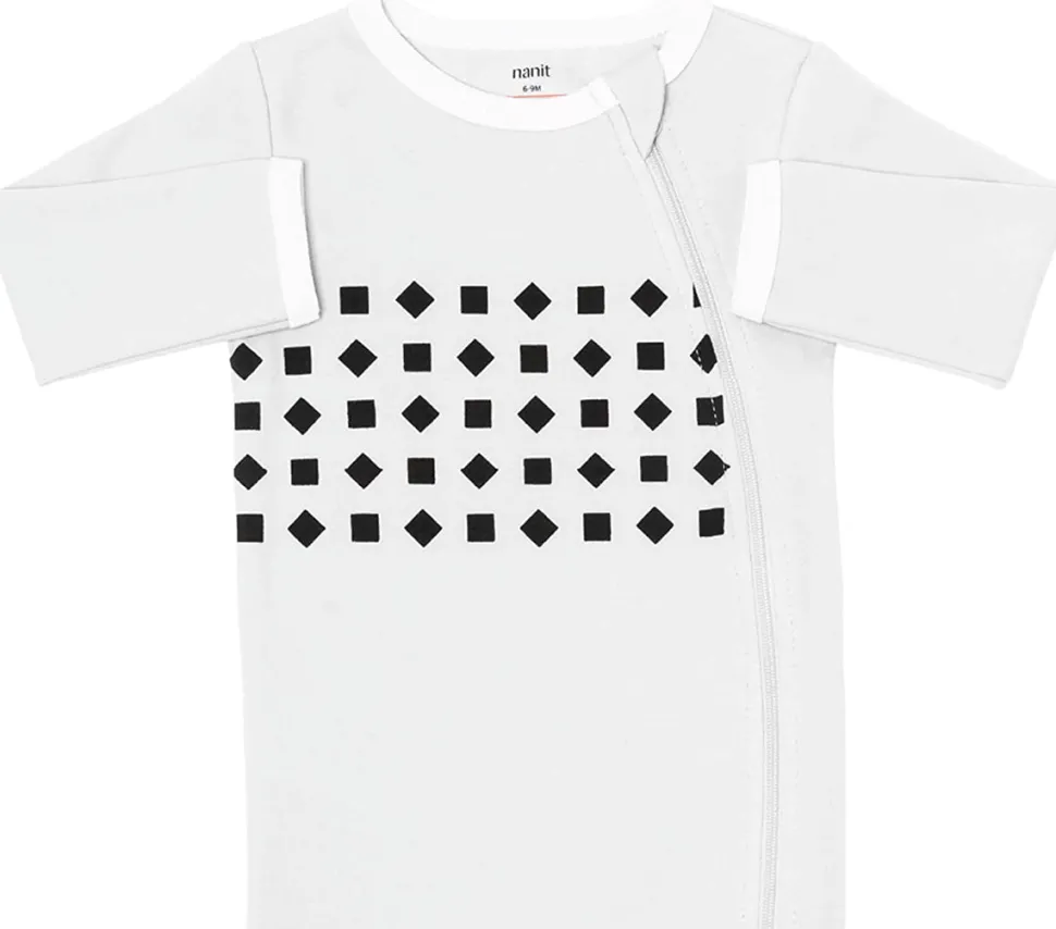 Nanit Breathing Wear Pajamas - 6-9 Months, Pebble Grey