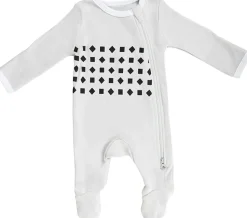 Nanit Breathing Wear Pajamas - Newborn, Pebble Grey