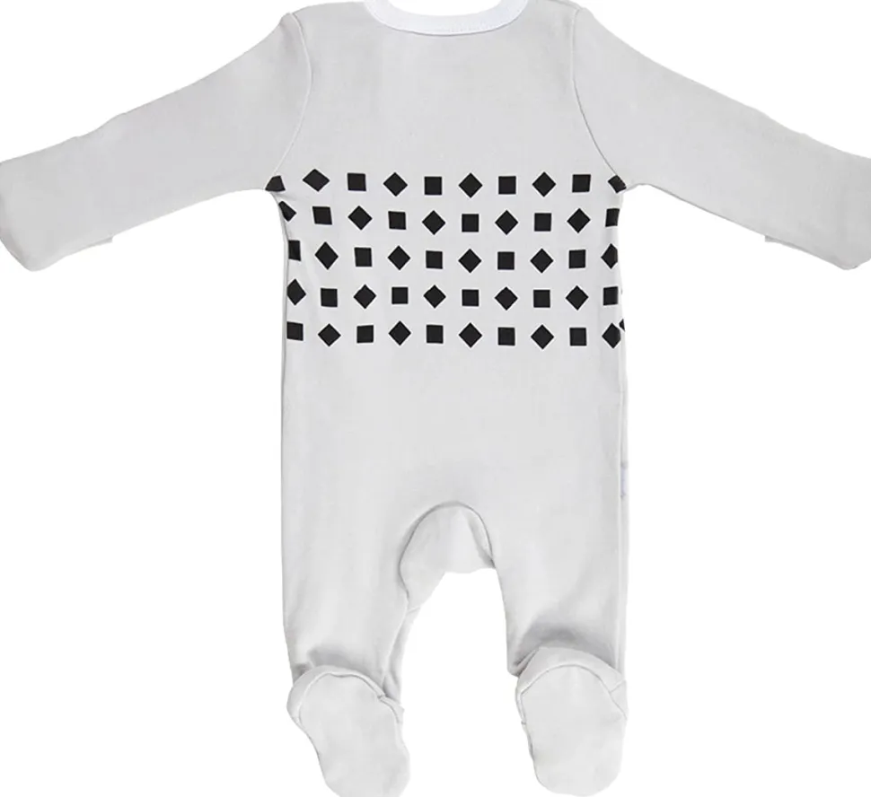 Nanit Breathing Wear Pajamas - Newborn, Pebble Grey