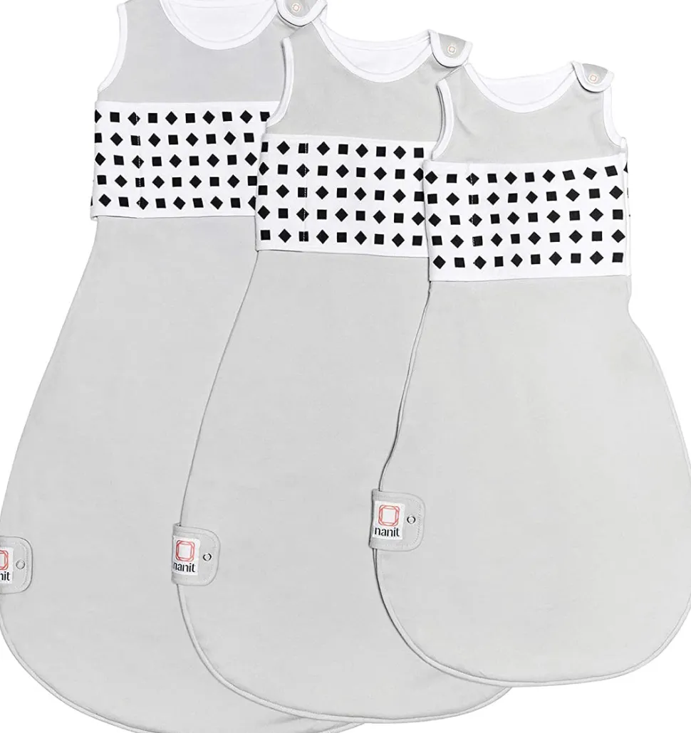 Nanit Breathing Wear Sleeping Bag - Small, Pebble Grey