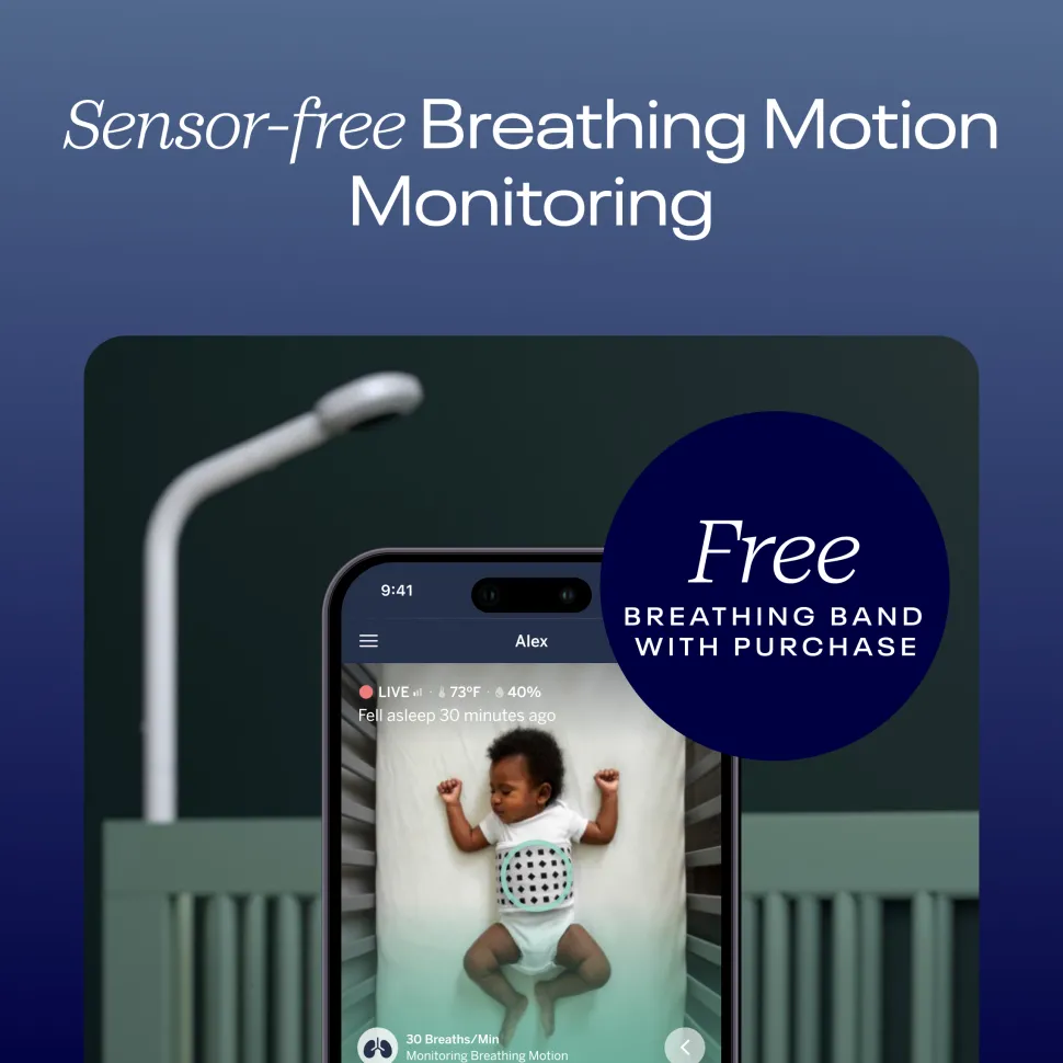 Nanit Pro Smart Baby Monitor & Wall Mount Gen 2
