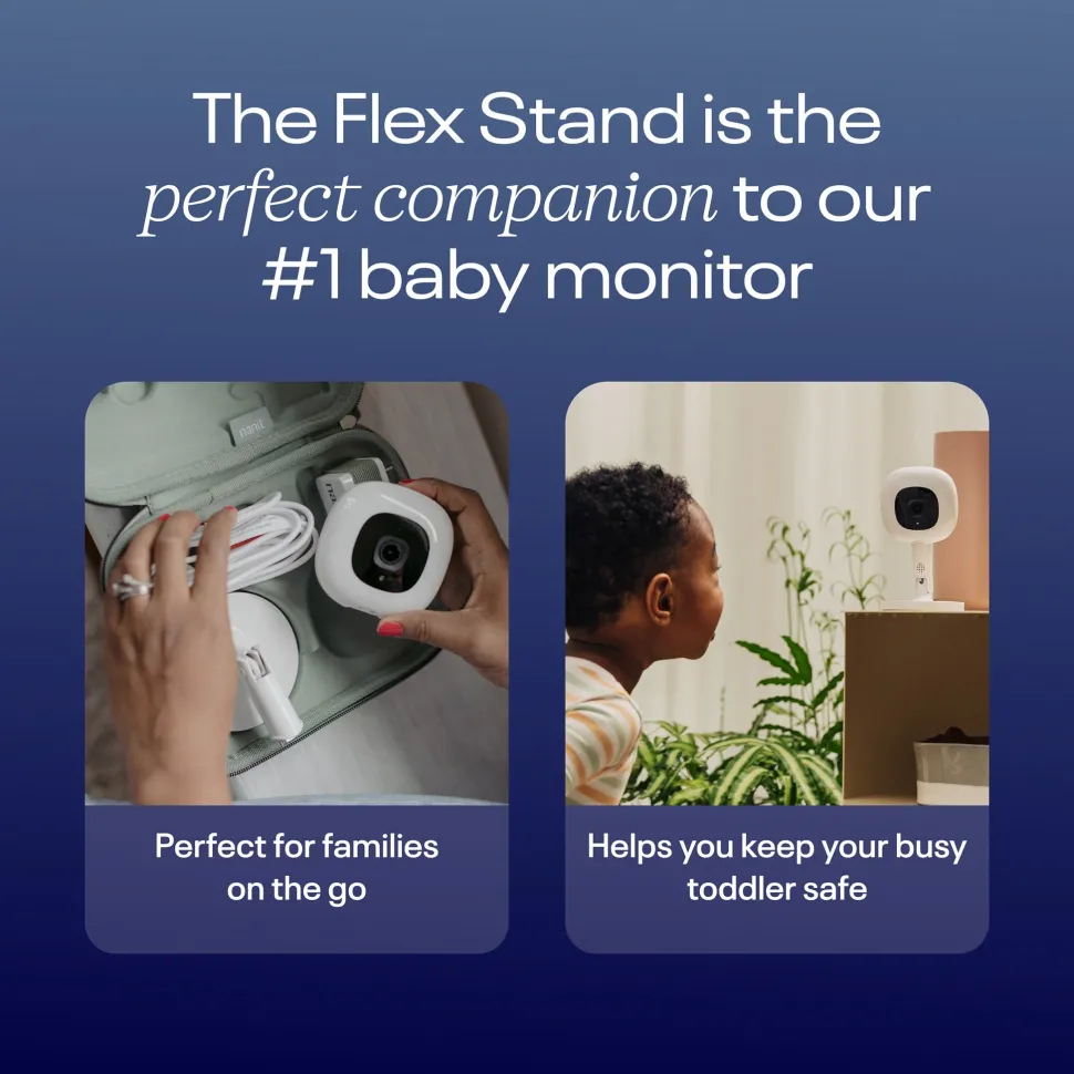 Nanit Pro Smart Baby Monitor & Flex Stand