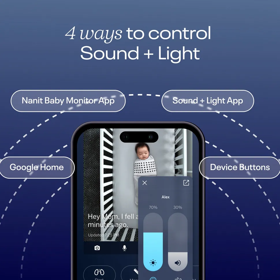 Nanit Pro Sound Machine & Night Light