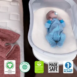Naturepedic Breathable Bassinet Mattress for Halo