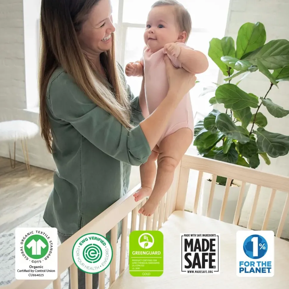 Naturepedic Breathable Ultra 2-Stage Crib Mattress - Innerspring