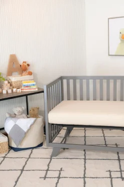 Naturepedic Organic Breathable 2-Stage Baby Innerspring Crib Mattress