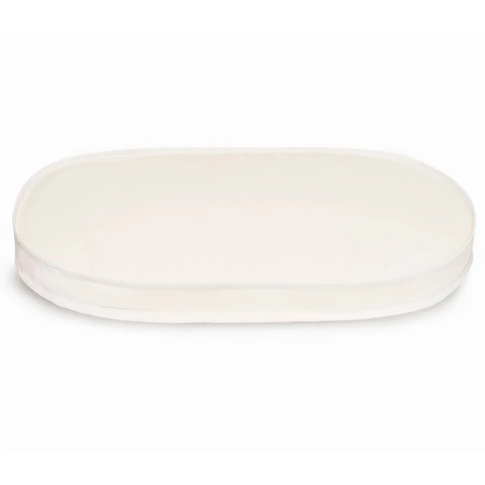 Naturepedic Organic Cotton Oval Baby Crib Mattress (Fits Stokke Sleepi V2)