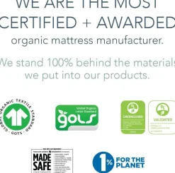 Naturepedic Organic VERSE Twin Mattress