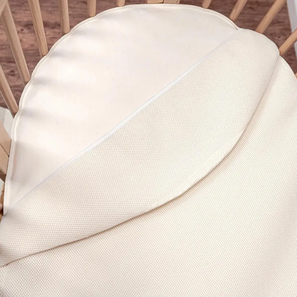 Naturepedic Oval Breathable Cover for Stokke Sleepi Crib V2