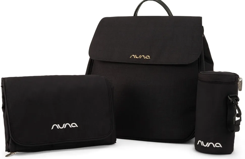 Nuna Backpack Diaper Bag - Caviar