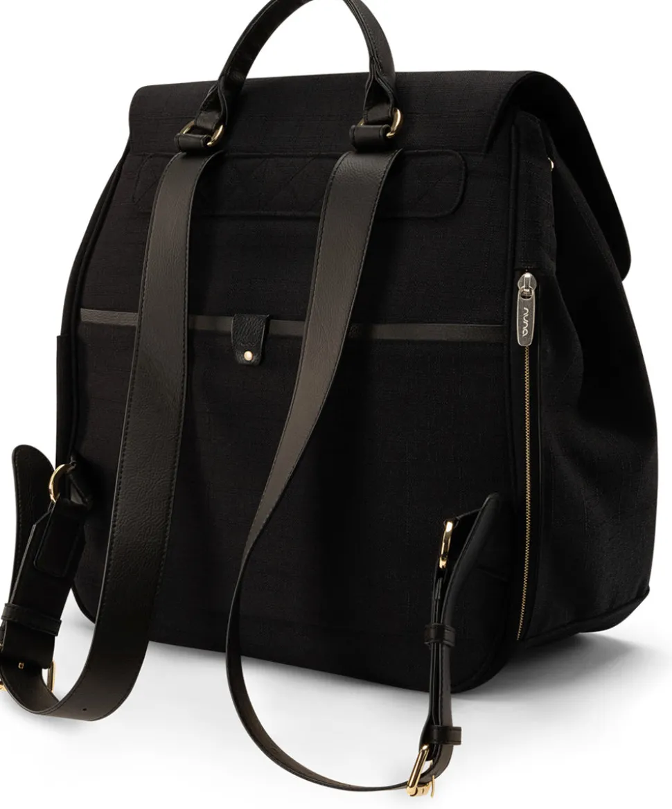 Nuna Backpack Diaper Bag - Caviar