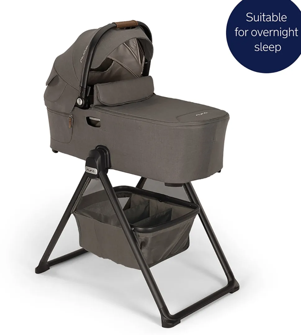 Nuna DEMI Next Bassinet + Stand - Granite