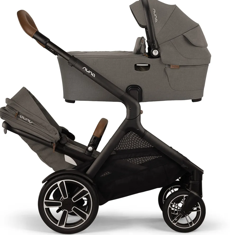 Nuna DEMI Next Bassinet + Stand - Granite