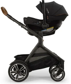 Nuna DEMI Next Stroller with Rider Board + PIPA urbn Travel System - Caviar