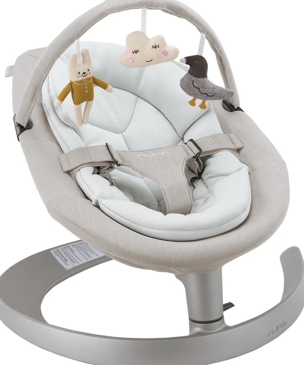 Nuna Leaf Grow Baby Seat & Rocker - Driftwood
