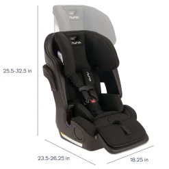 Nuna LUMN Harness to Booster Car Seat - Caviar