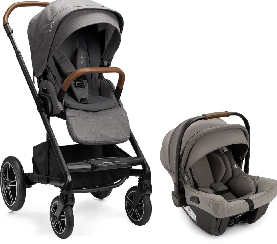 Nuna MIXX next + PIPA urbn Travel System - Granite