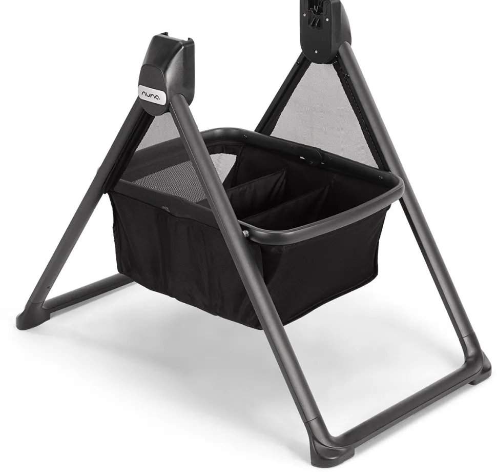 Nuna MIXX Series Bassinet + Stand - Caviar