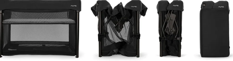 Nuna PAAL Travel Cot + Playard - Caviar