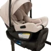 Nuna PIPA Aire RX Infant Car Seat + PIPA RELX Base with Load Leg - Biscotti