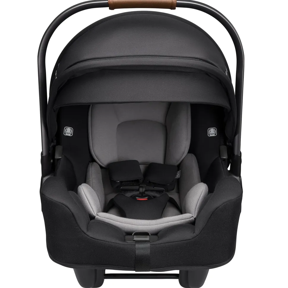 Nuna PIPA RX Infant Car Seat + RELX Base with Load Leg - Caviar