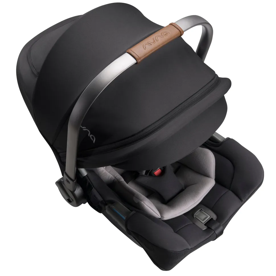 Nuna PIPA RX Infant Car Seat + RELX Base with Load Leg - Caviar