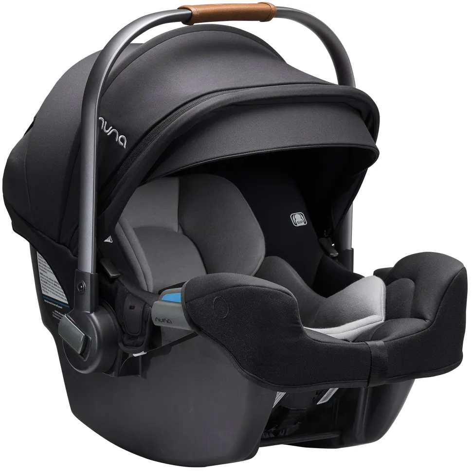Nuna PIPA RX Infant Car Seat + RELX Base with Load Leg - Caviar