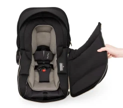 Nuna PIPA Series Winter Footmuff - Caviar