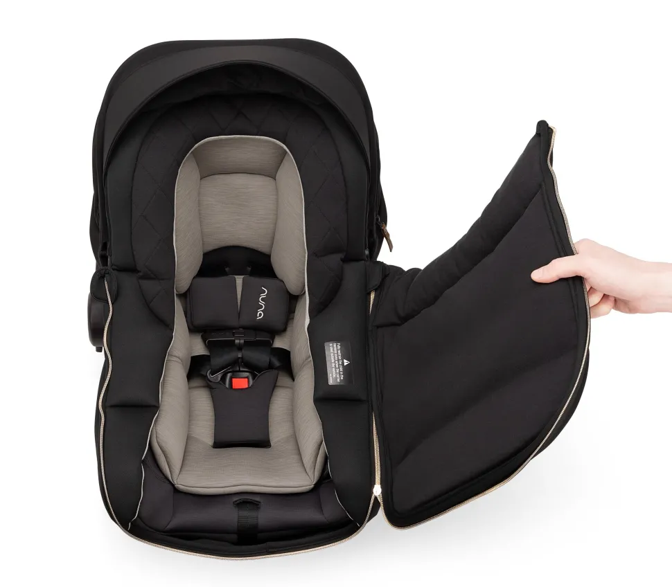 Nuna PIPA Series Winter Footmuff - Caviar