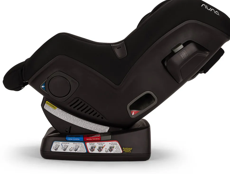 Nuna Rava Convertible Car Seat - Caviar (Flame Retardant Free)
