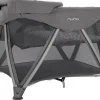 Nuna SENA Aire Playard with Zip-Off Bassinet + Changer (One Box) - Granite