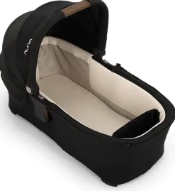 Nuna SWIV & TRIV Series Bassinet + Stand - Caviar