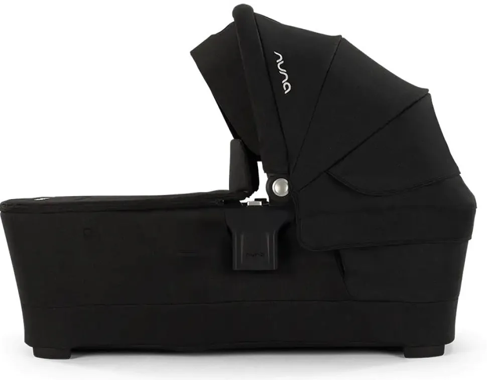 Nuna SWIV & TRIV Series Bassinet + Stand - Caviar