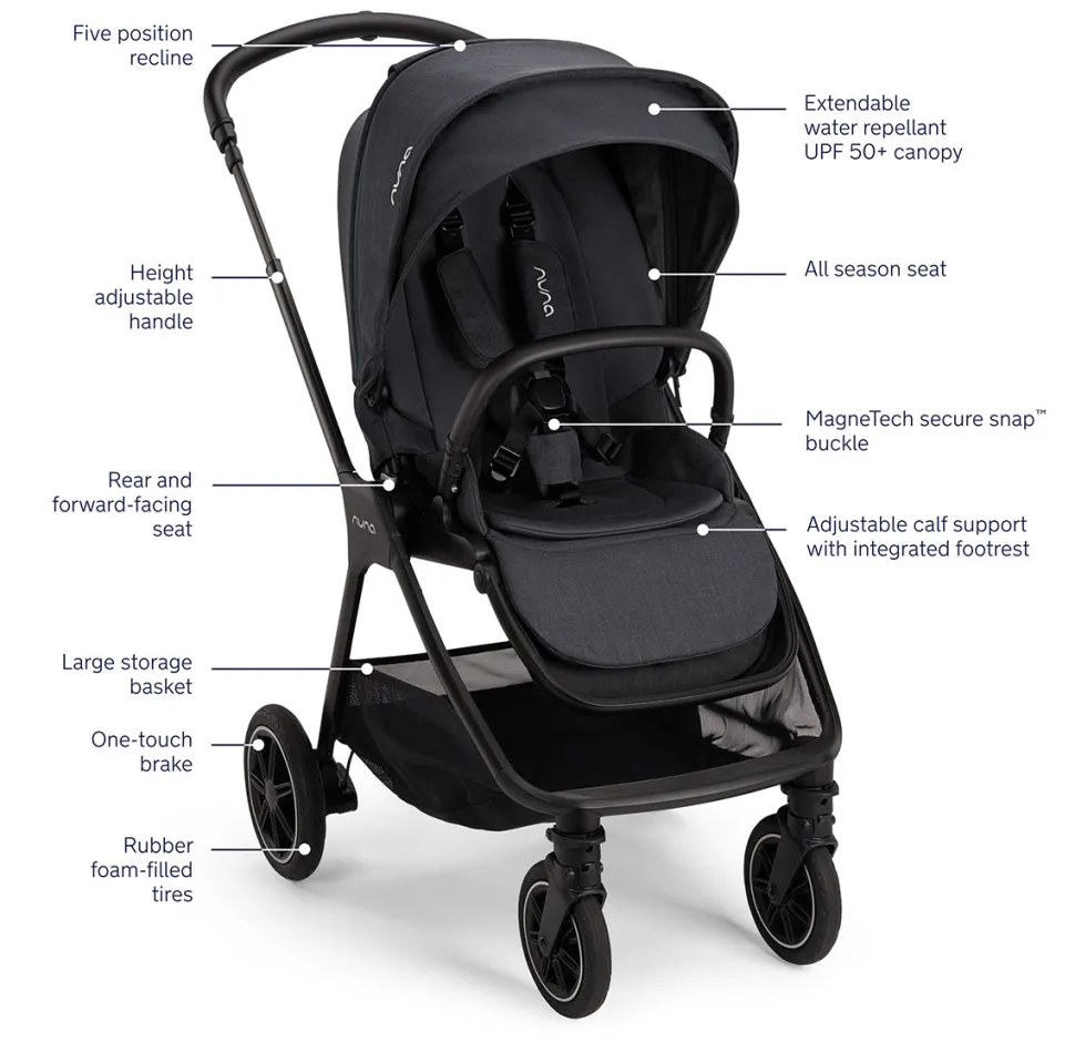 Nuna TRIV next + PIPA urbn Travel System - Ocean
